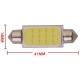 Bombillas Festoon Cob 12 Chip LED de 41mm