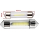 Bombillas Festoon Cob 12 Chip LED de 8x36mm
