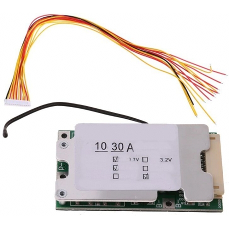 PCM 10S para Baterías Litio de 36/37v. 30A