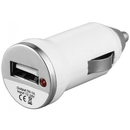 Cargador Mechero USB Litio para Mólviles 12/24v-5v.1A