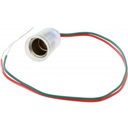 Porta Lámpara E10 de Poliamida con Cables