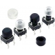 Botones siolicona 6mm para Tact-Switch
