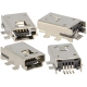 Conector Mini USB-A Hembra PCB SMD 4pin