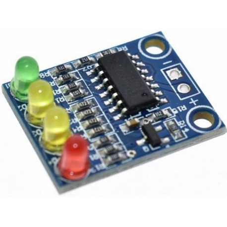 Mini Voltímetro 4 Led 12v