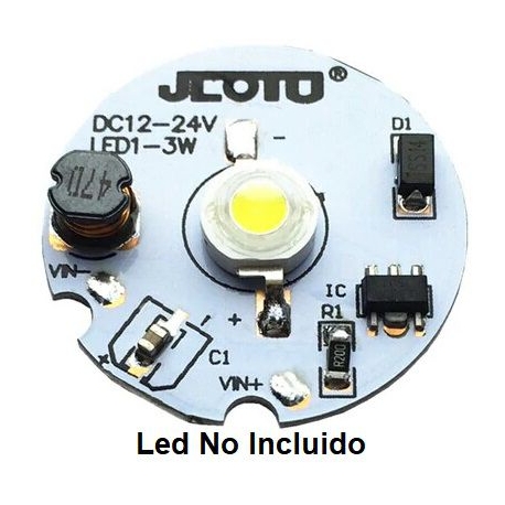 PCB con Driver Regulador de Corriente 5-24v para Led 700mA