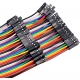 Juego de 7 Cables Hembra-Hembra Dupont 400mm 1pin