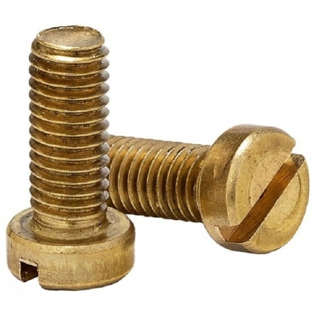 Micro Tornillos M1.6 Din84 Latón