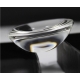 Lente óptica de cristal 8x4mm para Led