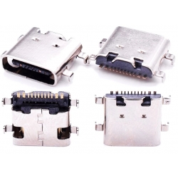 Conector USB-C Macho Smd 16 pin 90º