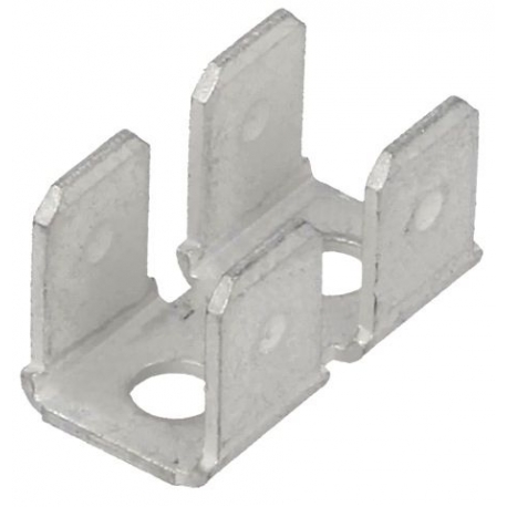 Faston Macho 4 contactos Estañado 6.35mm