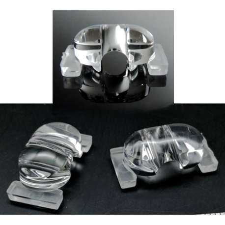 Lentes angulares 60x120º para Led