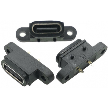 Conector USB-C Hembra Smd 2 pin