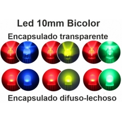 Led Bicolor 3pin 10mm