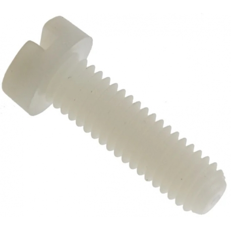 Tornillos de Nylon M3 avellanado
