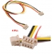 Conector DF13 1.25mm Macho-Macho 4pin