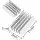 Disipador Térmico Aluminio 14x9x5mm