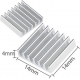 Disipador Térmico Aluminio 14x14x4mm