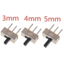 Interruptor deslizante 8.5x3.5x3.5mm 1C-2pos.SS12D00