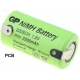 Batería NI-MH Recargable SubC 1,2V 2.200mA PCB