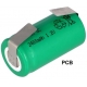 Batería NI-MH Recargable SubC 1,2V 2.400mA PCB