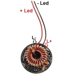 Driver regulador de corriente LED CREE-.5 modos