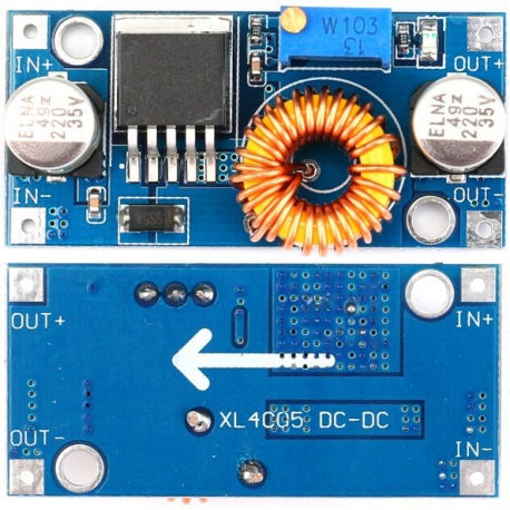 Fuente Dc-Dc Buck 4-32V a 1.5-32V. 3.5A