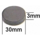 Imanes de Ferrita 30x3mm