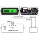 Indicador de capacidad de baterías de litio Voltímetro 3 a 15s