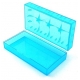 Caja protección de Baterías 2 x 18650 Azul