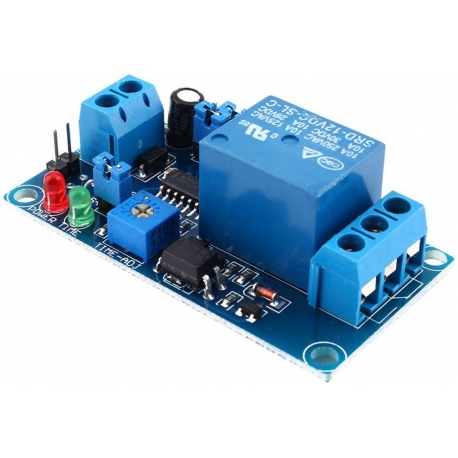 Temporizador de Relé 0.1-60 minutos, 12v