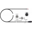 Conectores Jack Alimentación Hembra 5.5x2.1mm con Cable 3.5-4.5mm