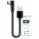 Adaptador USB Macho-USB-C acodado