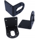 Soporte para Motor 12v con reductora