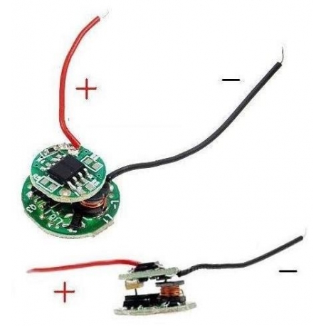 Driver regulador de corriente para LED 3.6~8.4v 5 modos