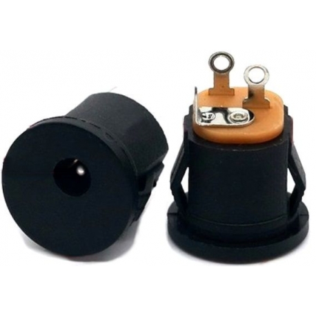 Conectores Jack Alimentación Hembra Panel y Chasis, 3.5 Presión