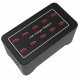 Multi Cargador USB de 10 salidas, 100w, 2.4A por salida