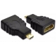 Adaptador HDMI Hembra-Macho Micro
