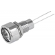 Mirilla de metal para Led 5mm con lente