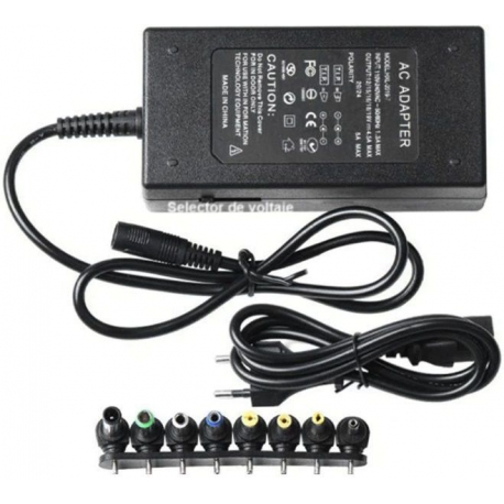 Multi Cargador Universal multi voltaje, 12 a 24v, 120w, 4.5A