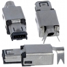 Conector Micro USB A-Macho Aereo 4 pin