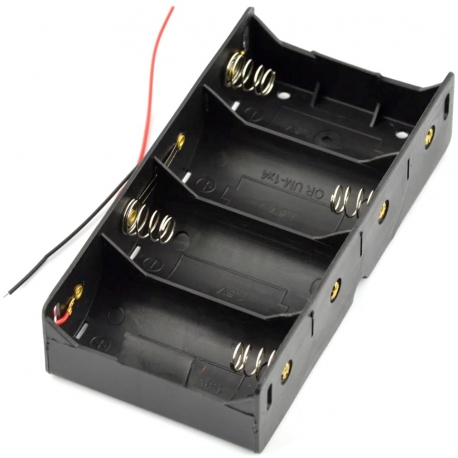 Portapilas baterías 4 x R20