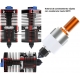 Hotend de calentamiento rapido hasta 300ºc