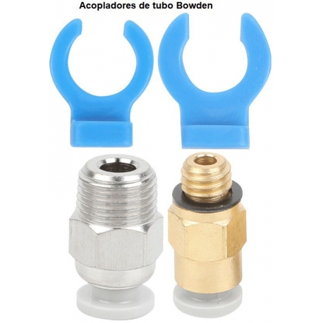 Acopladores de tubo Bowden
