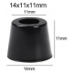 Pies de Goma reforzado 14x11x11mm