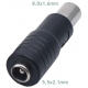 Adaptador Jack de alimentación 8x5.6 a 5.5x2.1mm
