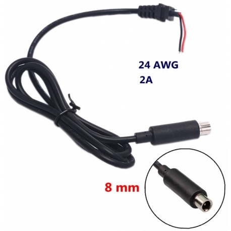 Cable Jack de alimentación 8x5.6mm