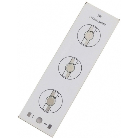 Pcb Linea para 3 Led Lumiled