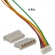 Conector cableado tipo Molex 5264 Hembra 6pin