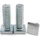 Tornillos Cabeza Cuadradas Planas
