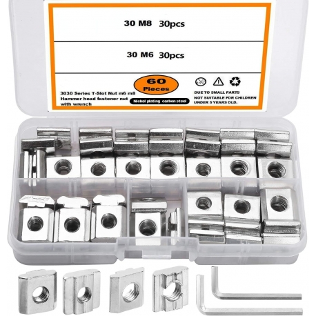 Juego de Tuercas cabeza de martillo